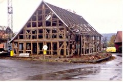 Fachwerkhaus Sanierung, vorher